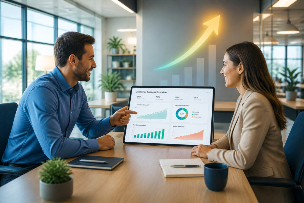 Succes client analyse et collaboration